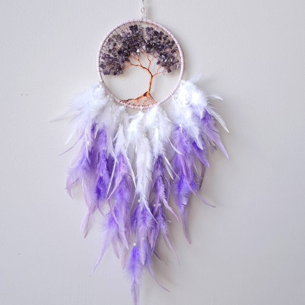 Amethyst Dream Catcher